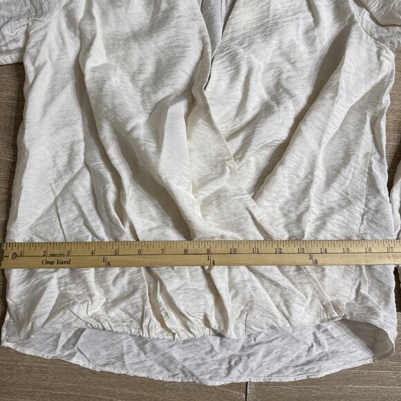 Anthropologie XXS Elegant Cream Long Sleeve Top NWT! - Picture 13 of 16